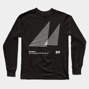 Momus / The Hairstyle Of The Devil / Minimal Graphic Design Long Sleeve T-Shirt